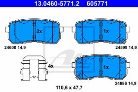 ATE 605771 - KIA CARNIVAL III (06-)