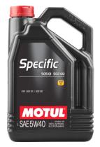 LUBRICANTES MOTUL 101575 - SPECIFIC VW 505.01 - 502.00 5W40